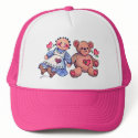 DOLL & BEAR by SHARON SHARPE hats