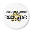 Doll Collector Rock Star by Night magnets