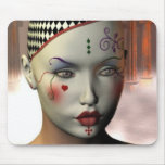 Doll Face Mouse Pad