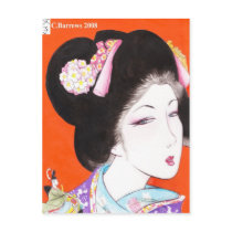 doll festival postcard by ChristinasCanvas doll festival postcard
