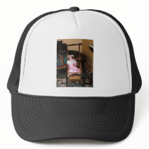 Doll in Carriage Trucker Hats