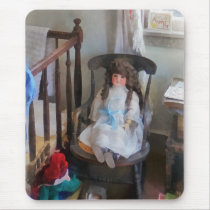 Doll in Nursery mousepads