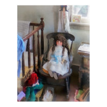 Doll in Nursery posters