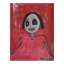 Doll In Red posters by leannem Doll In Red posters