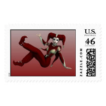 Doll in Red (Stamps) by SophiaDeer Doll in Red (Stamps)