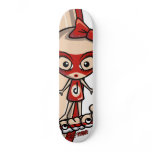 Doll Mascot Custom Skateboard