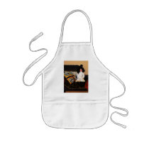Doll on Couch Aprons