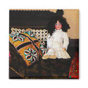 Doll on Couch magnet