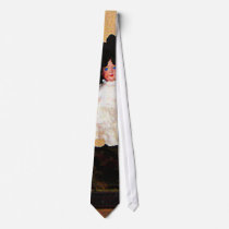 Doll on Couch Custom Tie