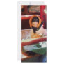 Doll on Red Chair Personalized Rack Card
