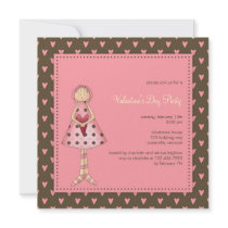 Doll :: Valentine's Day Party Invitation