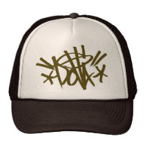 DOLLA brown tag hat hats