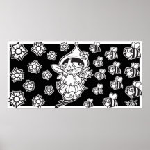DOLLA bumble print large