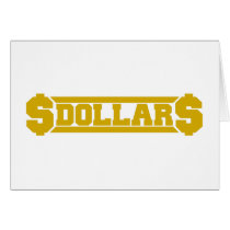 Dollar Greeting Card