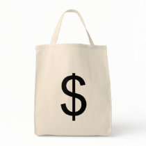 Dollar Grocery shopping Tote Bag