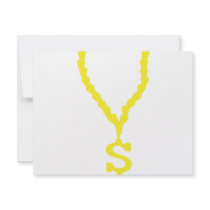 dollar pimp bling-bling icon invitations