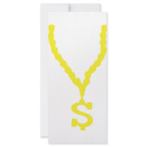dollar pimp bling-bling icon rack cards