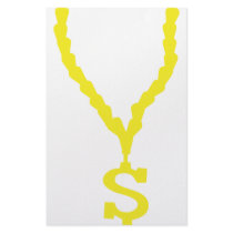 dollar pimp bling-bling icon personalized stationery