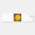 dollar sign bumper stickers