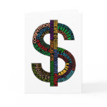 Dollar Sign Greeting Card