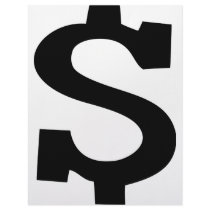 dollar sign icon letterhead