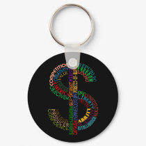 Dollar Sign Keychain