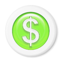 dollar  sign magnets