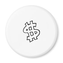 Dollar Sign magnets by CelebrationZazzle Dollar Sign magnets