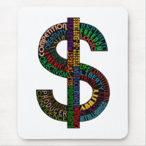 Dollar Sign mouse pad mousepads