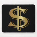 Dollar Sign Mousepad by HChangeri Dollar Sign Mousepad