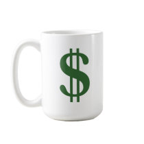 Dollar Sign mugs