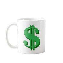 $ dollar-sign mugs