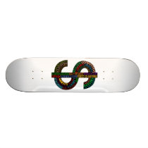 Dollar Sign Skateboard
