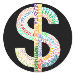 Dollar Sign Sticker