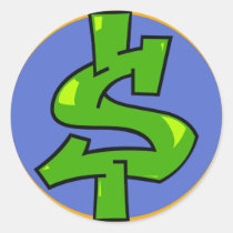 Dollar Sign stickers
