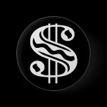 Dollar Sign - White buttons