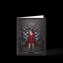 Dollhouse Series Blank Note Card cards