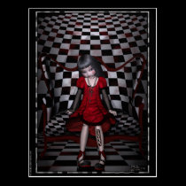 Dollhouse Series postcard postcards