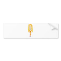 Dolls bumper stickers by Melisende Dolls bumper stickers