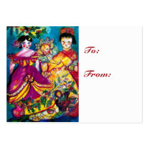 DOLLS GIFT TAG business cards by bulgan_lumini DOLLS GIFT TAG business cards