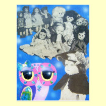 Dolls Of Yesteryear postcards