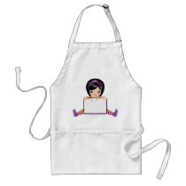 dolls sign full aprons by Melisende dolls sign full aprons