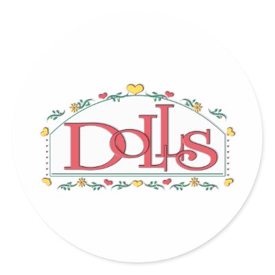 DOLLS STICKERS by dollfriends