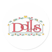 DOLLS stickers