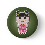 Dolly Alice Green Button