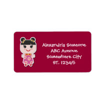 Dolly Alice Name Labels for Kids