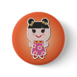 Dolly Alice Orange Button
