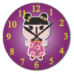 Dolly Alice Purple Clocks