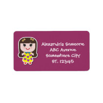 Dolly Bianca Name Labels for Kids