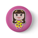 Dolly Bianca Pink Button